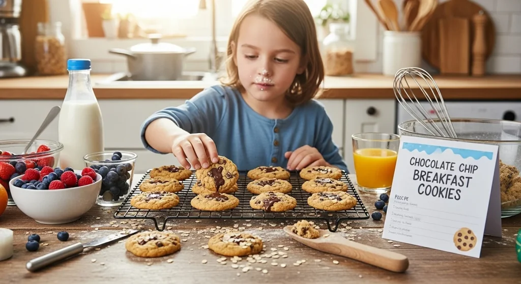 Chocolate Chip Breakfast Cookies