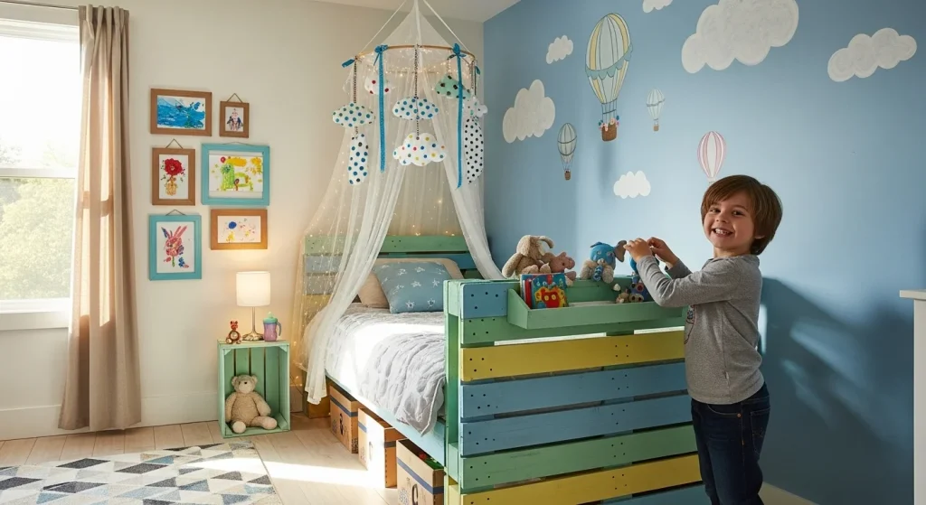 Budget-Friendly Kids Room Makeover Ideas That Look Expensive 5 DIY Headboards and Bed Canopies