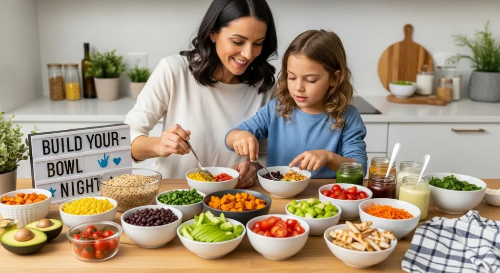 10+7 Dinner Theme Nights Kids Will Absolutely Love 10 Build-Your-Own Bowl Night