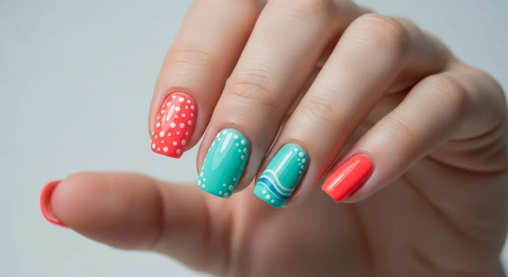 From Pool Days to Playdates: Easy Nail Styles for Summer Moms 3 The Pool-Proof Gel Manicure