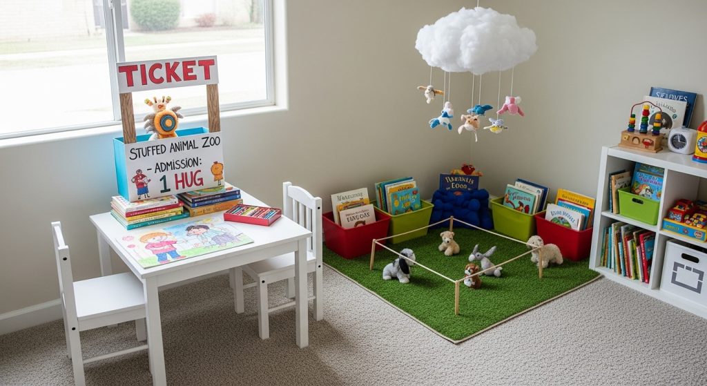 Toy Clutter Be Gone: 15 Genius Storage Hacks for a Mess-Free Kids’ Room 6 The Stuffed Animal Zoo