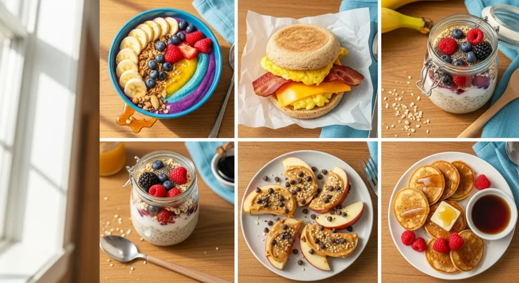 5-Minute Breakfasts for Kids 