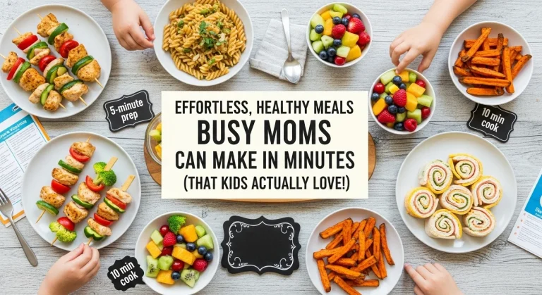 Discover effortless, healthy meals busy moms can whip up in minutes. Kid-approved, stress-free recipes that save time and make family dinners joyful.