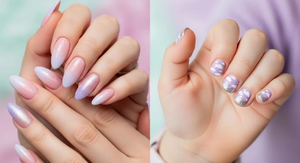 Tiny Hands, Big Style: Nail Ideas for Moms & Little Ones 14 Ombre Dreams