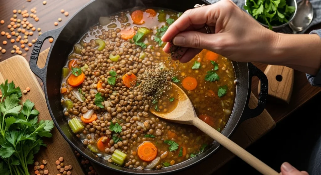 One-Pan Healthy Meals for Moms Who Don’t Want the Cleanup 11 One-Pot Lentil Soup