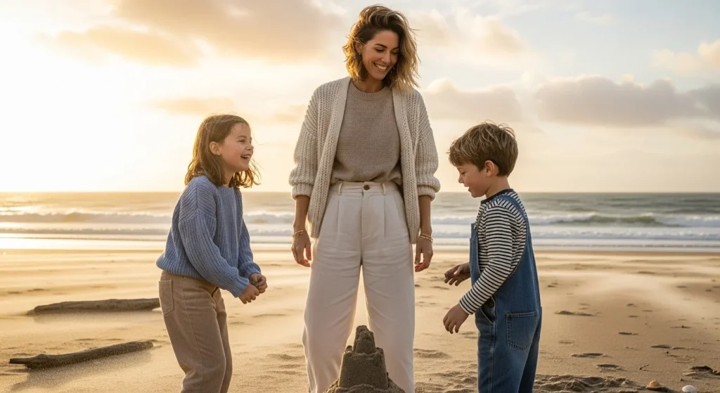 How Moms Can Rock the Coastal Grandma Aesthetic: Chill & Chic Fashion 7 Knit Sweaters & Cardigans