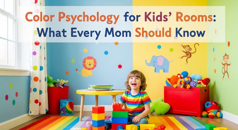 Color Psychology for Kids’ Rooms: What Every Mom Should Know