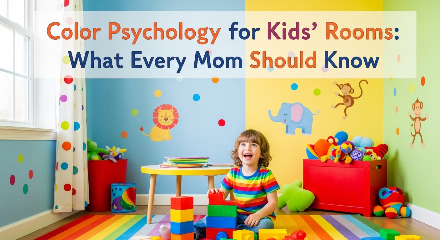 Color Psychology for Kids’ Rooms: What Every Mom Should Know