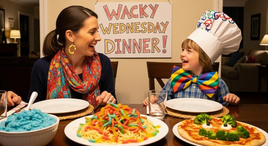 10+7 Dinner Theme Nights Kids Will Absolutely Love 12 Wacky Wednesday
