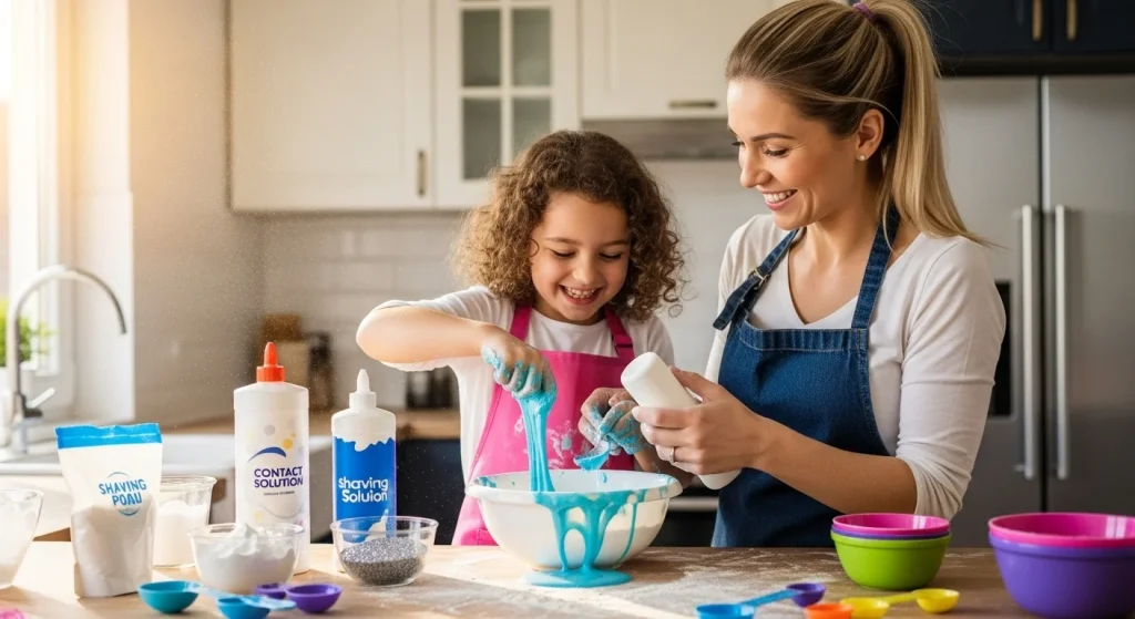 The Best Fluffy Slime Recipe That Moms and Kids Are Obsessed With! 4 The Best Fluffy Slime Recipe That Moms and Kids Are Obsessed With!