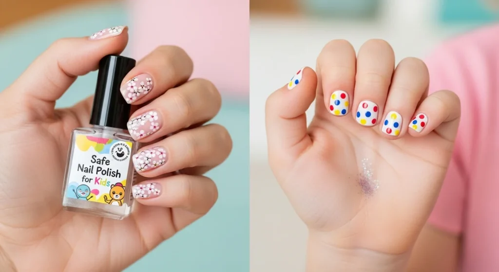 Tiny Hands, Big Style: Nail Ideas for Moms & Little Ones 4 Mom & Daughter Nail Ideas