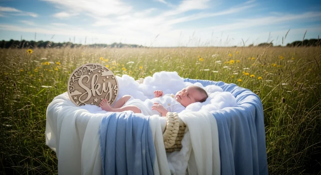 25 Nature-Inspired Boys’ Names That Are Trending in 2025 11 Sky