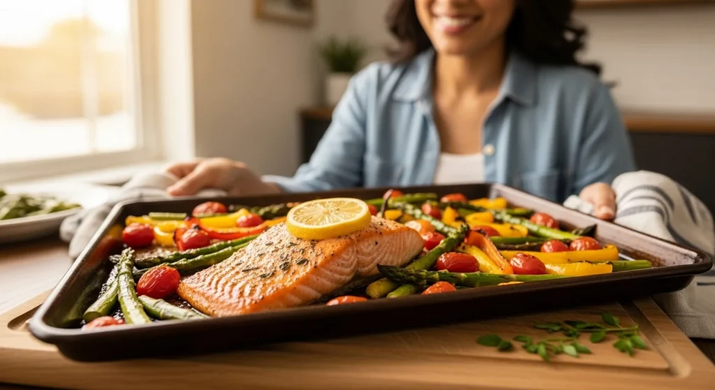 One-Pan Healthy Meals for Moms Who Don’t Want the Cleanup 5 One-Pan Healthy Meals for Moms