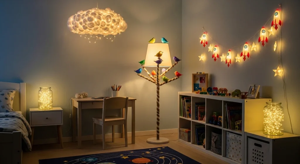 Playful Lighting Features