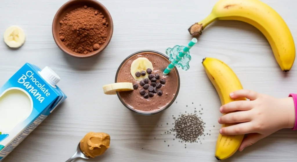  Chocolate Banana Power Smoothie
