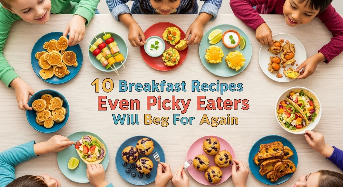 10 Breakfast Recipes Even Picky Eaters Will Beg For Again