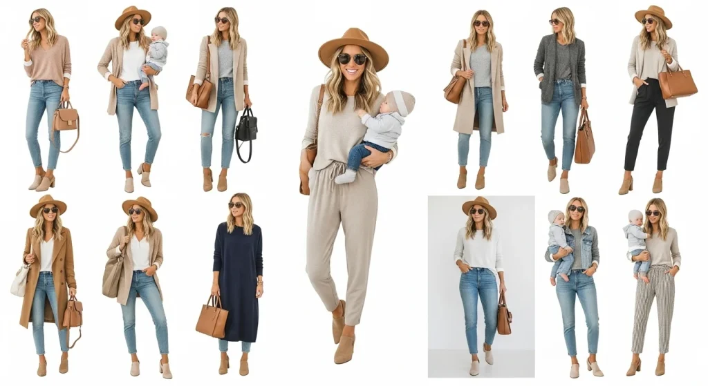 15 Effortlessly Chic Mom Fits That Work for Playdates, Pickups, and Everything In‑Between 2 15 Effortlessly Chic Mom Fits That Work for Playdates, Pickups, and Everything In‑Between