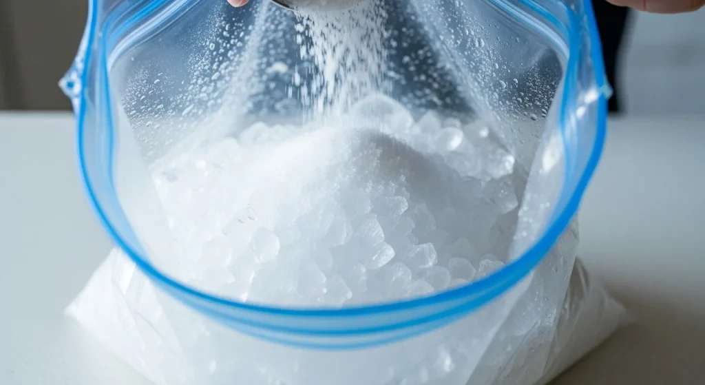  Prepare the Ice-Salt Bag