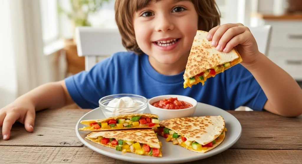 15 Wholesome Kids’ Recipes That Taste Just Like Comfort Food 8 Veggie-Loaded Quesadillas