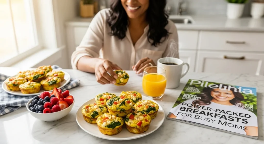 15 Power-Packed Breakfasts for Busy Moms: Nutritious & Delicious 4 Veggie-Packed Egg Muffins