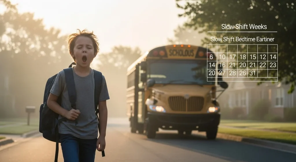 How to Get Your Child Excited for Back to School (Even After Summer) 13 Shift Bedtimes Gradually
