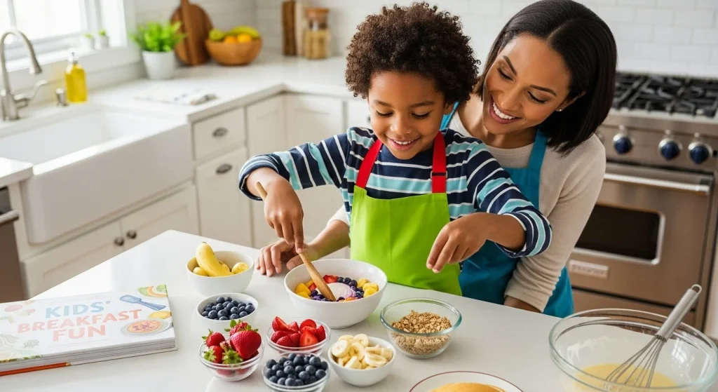  Stirring, sprinkling toppings, or picking fruit