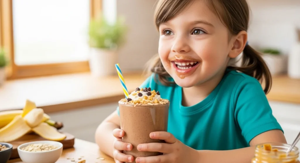 Chocolate Peanut Butter Oatmeal Blender