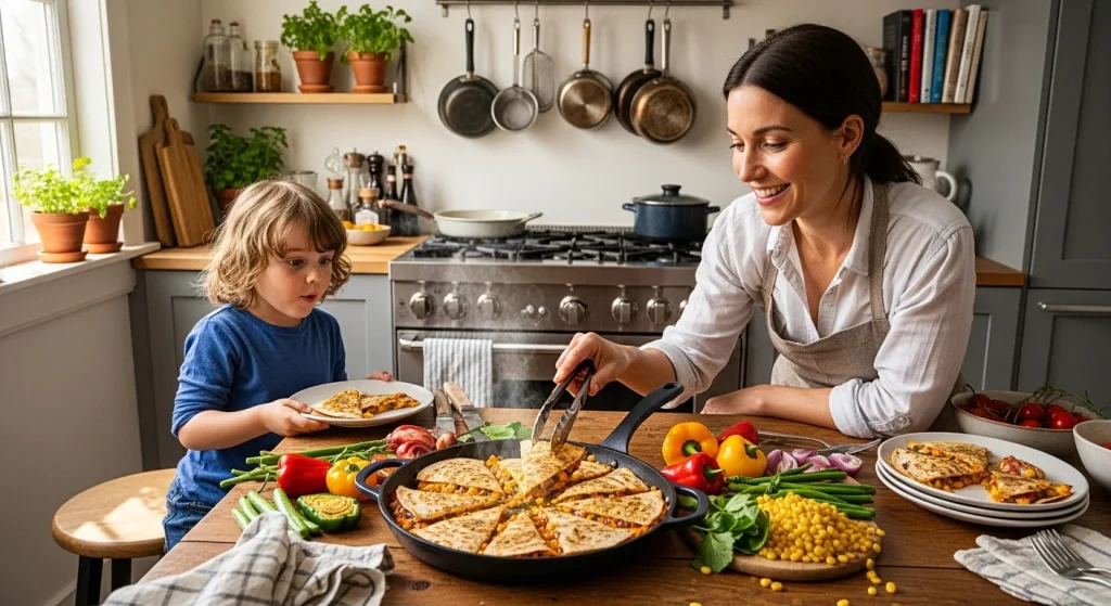 One-Pan Healthy Meals for Moms Who Don’t Want the Cleanup 10 One-Pan Veggie Quesadillas