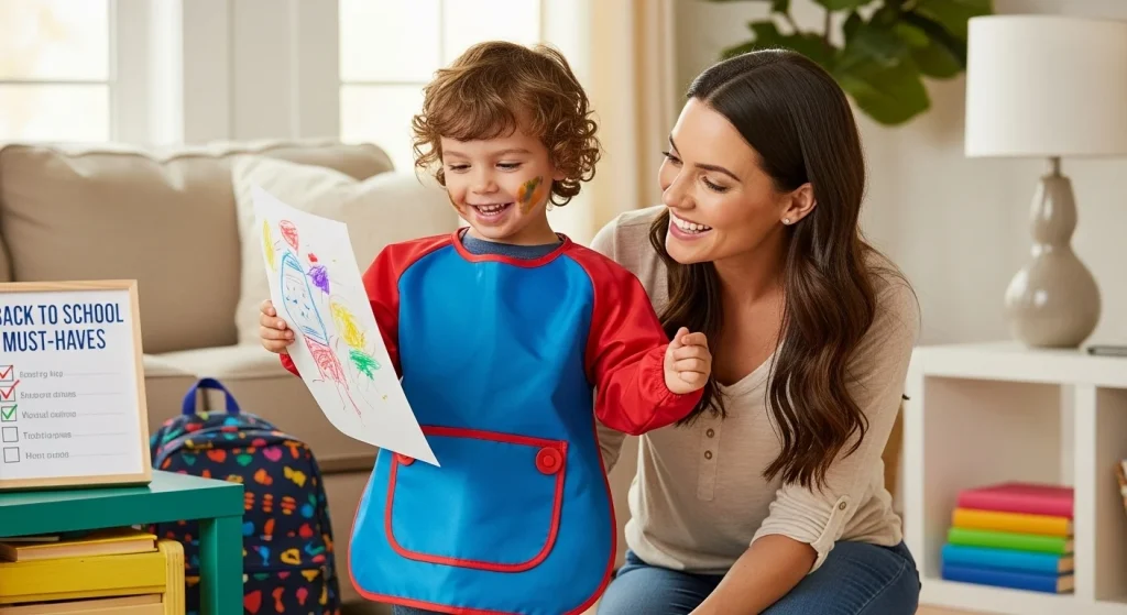 12 Back-to-School Must-Haves Moms Swear By (That Make Mornings Easier!) 13 Easy-Open Art Smock