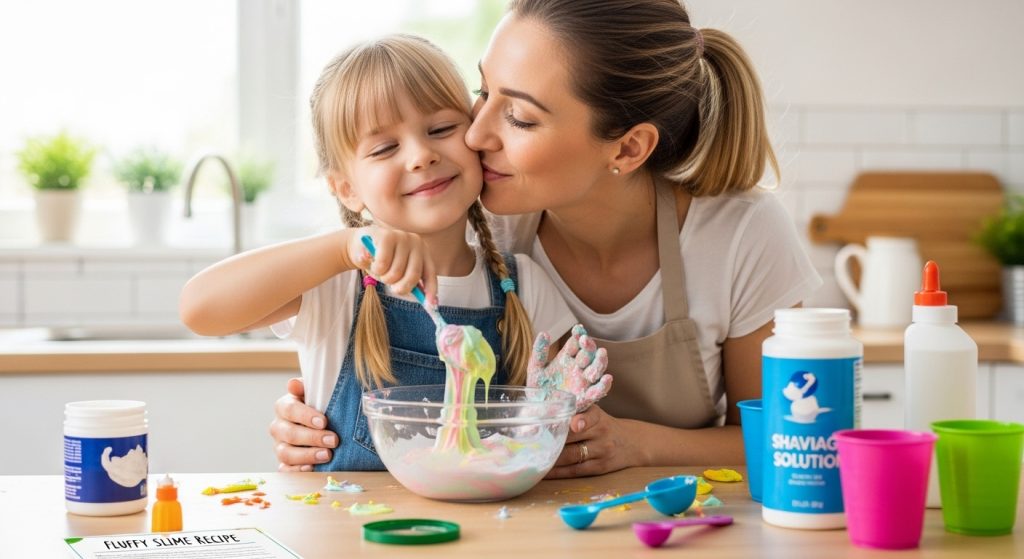 The Best Fluffy Slime Recipe That Moms and Kids Are Obsessed With! 2 The Best Fluffy Slime Recipe That Moms and Kids Are Obsessed With!