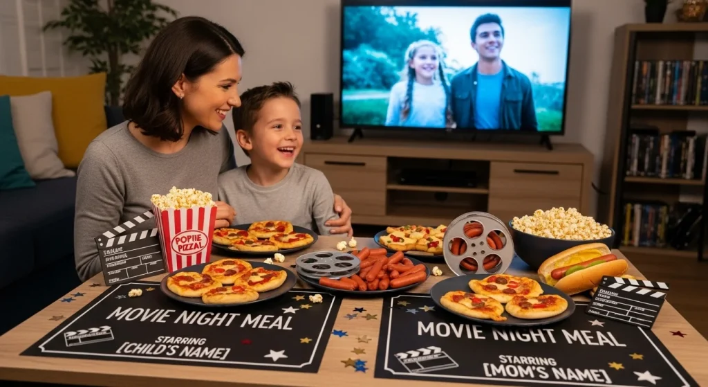 10+7 Dinner Theme Nights Kids Will Absolutely Love 8 Movie Night Meal