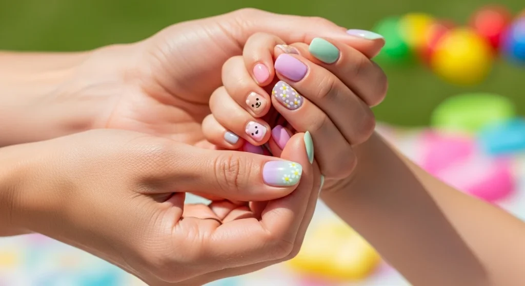 From Pool Days to Playdates: Easy Nail Styles for Summer Moms 5 Pastel Playdate Perfection