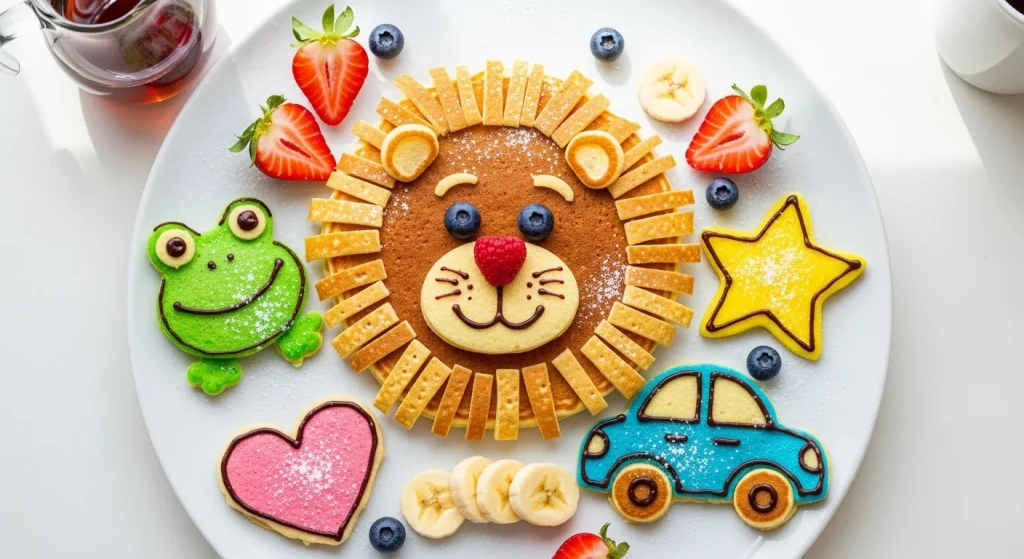 Pancake Art Ideas So Fun Your Kids Will Forget About Screens 2 pancake art ideas