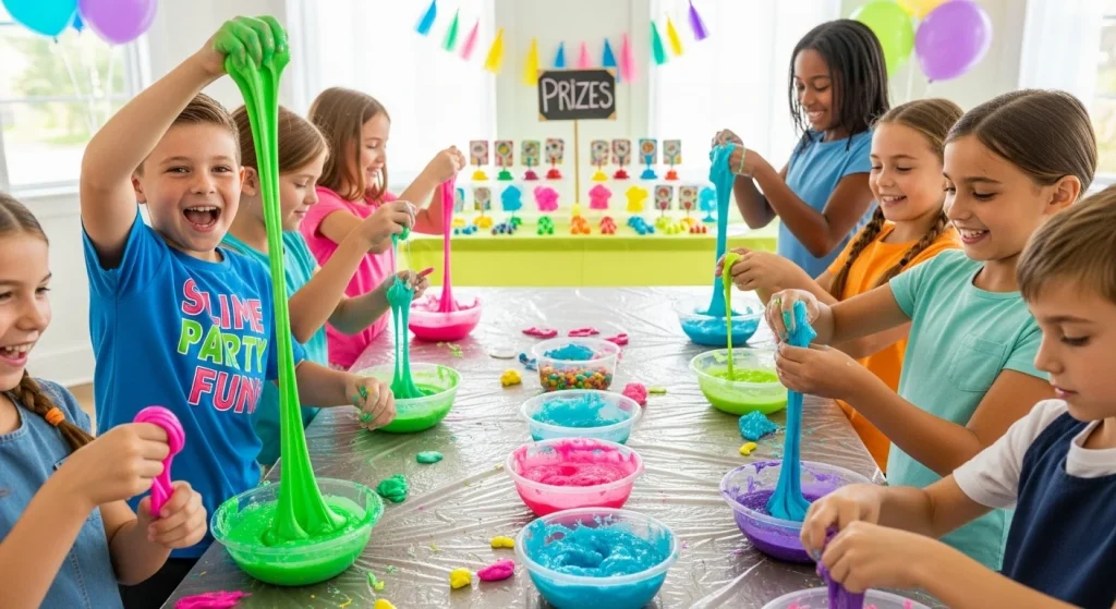 “Slime Party Fun: 7 Creative Ways to Make It the Star of the Show” 6 slime games and offer price