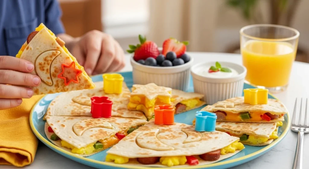 Eggs, Oats & Everything Nice: 14 Balanced Breakfasts for Kids 7 Breakfast Quesadillas