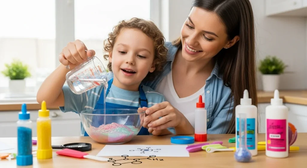 The Best Fluffy Slime Recipe That Moms and Kids Are Obsessed With! 9 science lesson