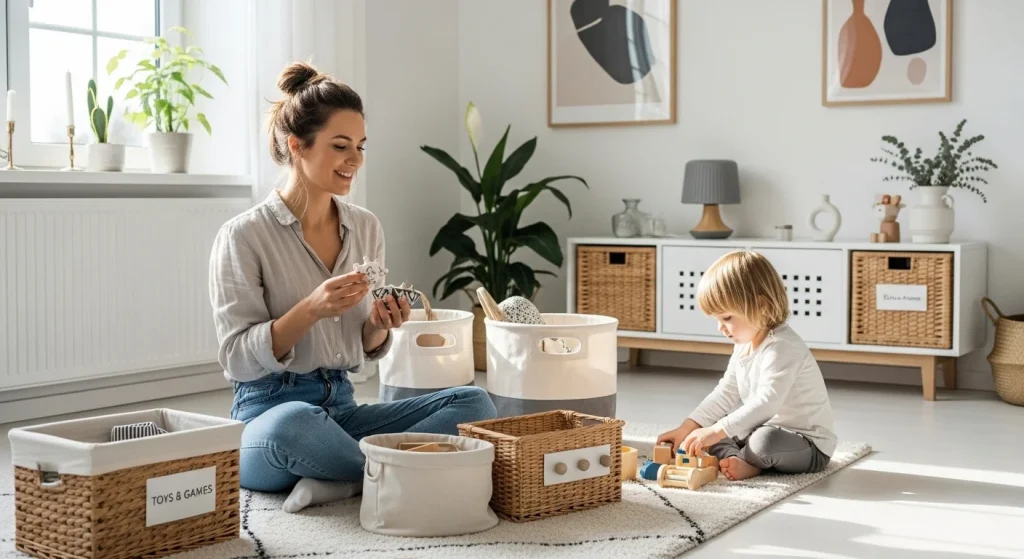 Mom Aesthetic Tips: Create Cozy Home Vibes & Effortless Style 5 Declutter Like a Minimalist Mom