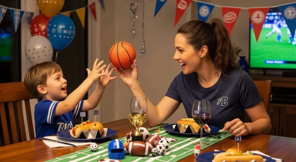10+7 Dinner Theme Nights Kids Will Absolutely Love 13 Sports Night