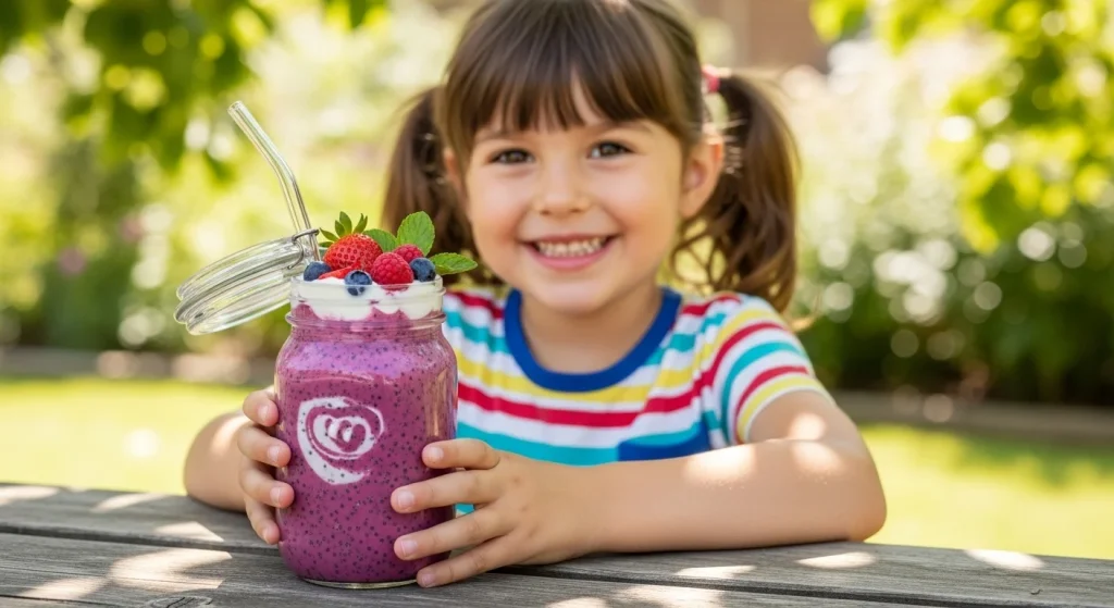 Berry-Chia Probiotic Shake