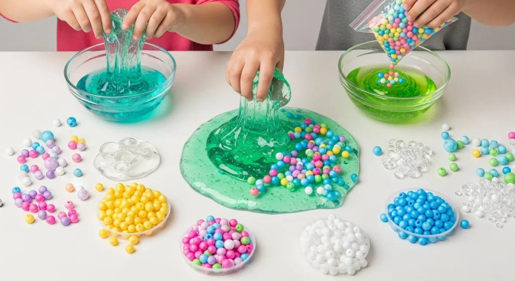 “Slime Party Fun: 7 Creative Ways to Make It the Star of the Show” 3 Slime Stations Galore