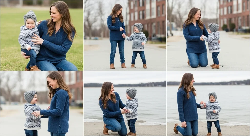 From Playdates to Photoshoots: Matching Outfits for Every Mom-Kid Moment 2 From Playdates to Photoshoots: Matching Outfits for Every Mom-Kid Moment
